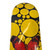 Primtive Rodriguez Cycles Butterfly 8" Skateboard Deck - Red/Yellow 