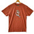 Santa Cruz Skateboards Bone Hand Cruz  Tee - Terracotta