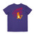 Santa Cruz x Pokemon - Youth T-Shirt - Charmander Fire Type - Purple