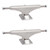 Bullet 185 Skateboard Trucks - Pair - 10 Inch Wide - Silver