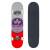 Habitat Leaf Dot 8" Pro Complete Skateboard - Purple