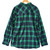Santa Cruz Skateboards Apex LS Shirt - Green Check