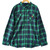 Santa Cruz Skateboards Apex LS Shirt - Green Check