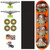 Darkstar X Independent Madballs  8'' Skateboard Complete - Orange/Green