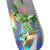 HUF Worldwide X Alienlabs Holofoil 10" Skateboard Deck