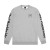 Huf Worldwide Domestic Crew Sweatshirt - Heather Grey