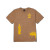 HUF Worldwide Loosies Washed T-Shirt - Camel