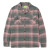 HUF Worldwide Smash Flannel Overshirt - Pink