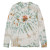 HUF Worldwide Tiedye Shroom Long Sleeve T-Shirt - Natural