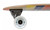 D Street Coda Surfskate 29 x 9 Inch Cruiser Skateboard - Multi