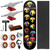 Blind Cascading Reaper 8.25" Complete Skateboard - Bones Reds - Black/Multi