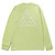 Huf Worldwide Triple Triangle Long Sleeve T-Shirt - Lime