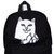 RIPNDIP Lord Nermal Velcro Hand Backpack - Black