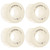 Arbor Bogart 61mm 78a Cruiser Skateboard Wheels - Ghost White