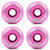 Enuff Refresher II 53mm Skateboard Wheels - Pink