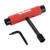 Birdhouse Skateboard Metal All In One Multi Function T Tool - Red