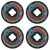 OJ x Santa Cruz Screaming Hand Chubbies 56mm 101a Skateboard Wheels - Black