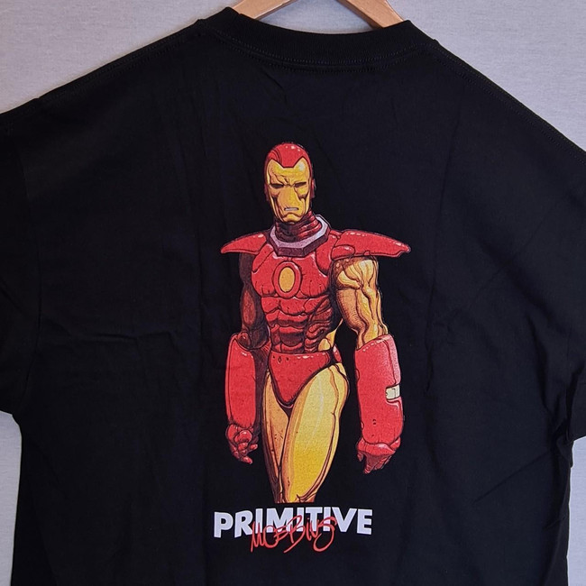 Primitive x Marvel x Moebius Iron Man Tee