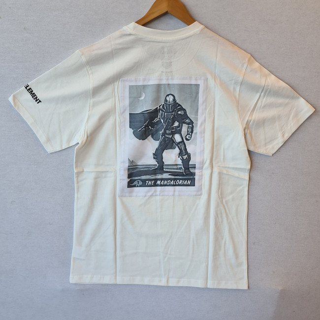 Element x Star Wars Hunter And Bounty - Mandalorian Tee - White