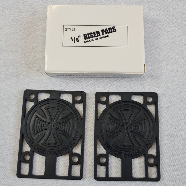 Independent Riser Pads 1/8 of an inch Black The Boardroom