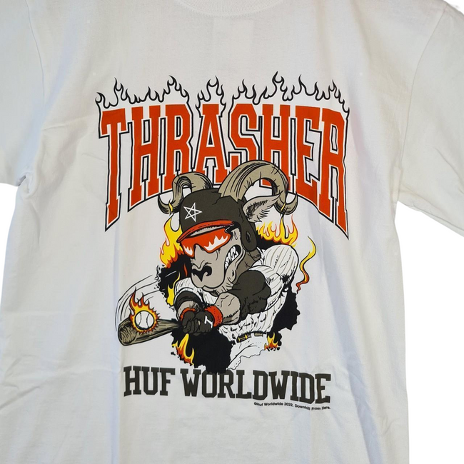 百貨店の販売 HUF×THRASHER RINCON T-SHIRT コラボtee - トップス