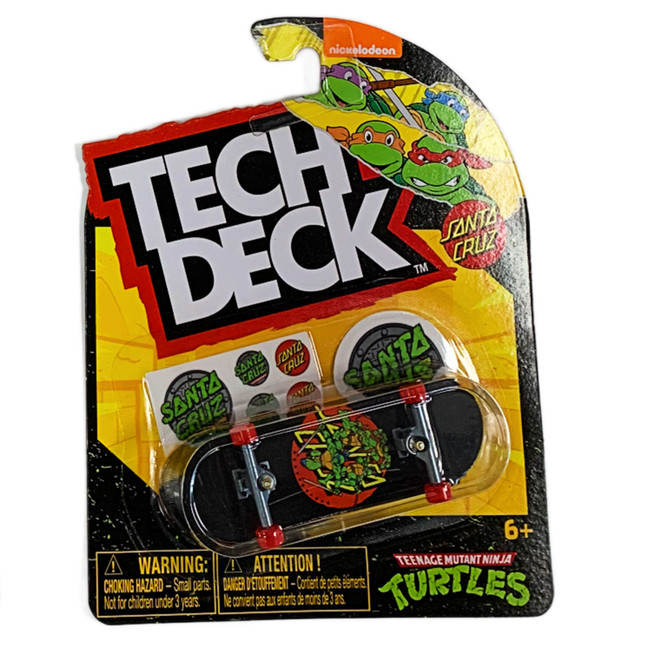 タッキナルディー  Tech Deck Santa Cruz X Teenage Mutant Ninja Turtles Fingerboard