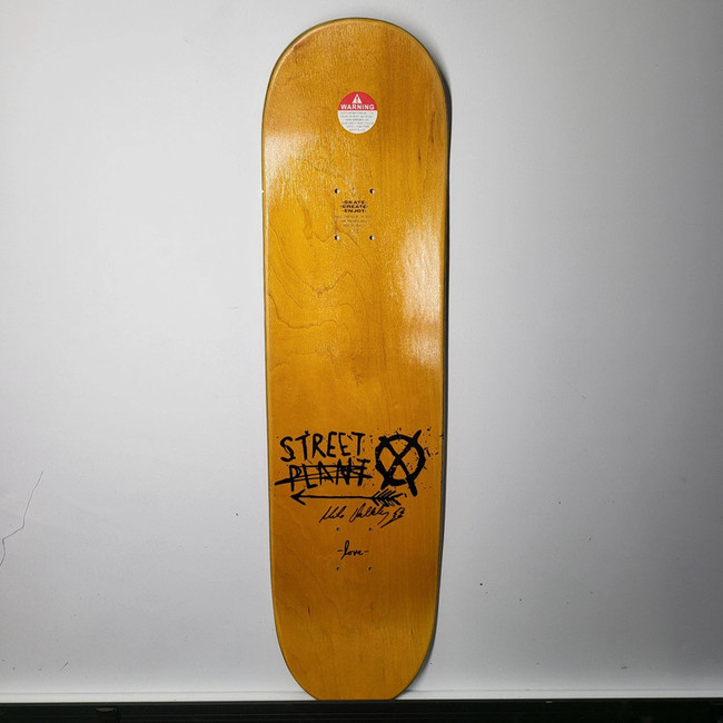 Street Plant Samurai Signed Skateboard Deck - Mike Vallely Signed