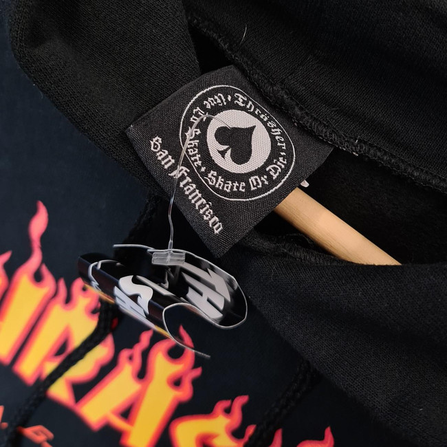 Hoodie thrasher original vs fake Clearance