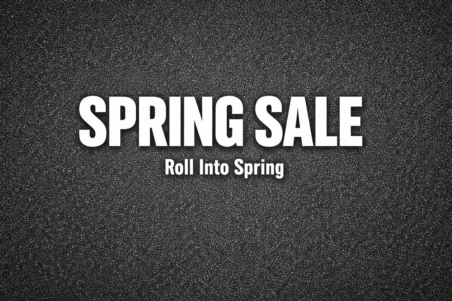 Spring sale