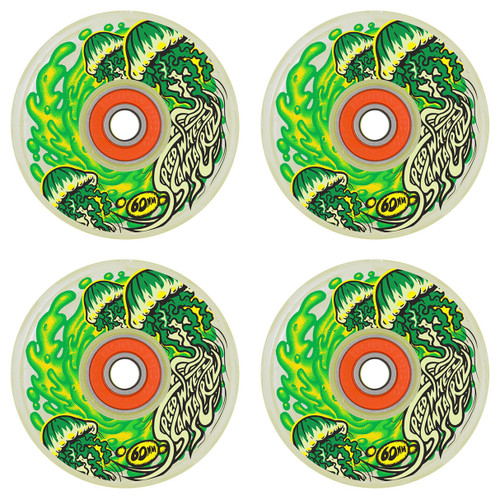 Santa Cruz Slime Balls Jelly Fish OG Slime 60mm Skateboard Wheels