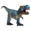 Jumbo 23 inch blue T-rex dionsaur toy figure for children - front view