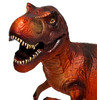 Jumbo Red T-Rex Dinosaur Toy Figure - close up view