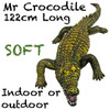 Crocodile, Giant Soft Feel 4ft or 122cm