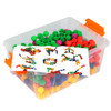 Construction Soft Touch Numerecy Balls 120 Piece Set