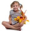 Vibrant 3-Headed Yellow Dragon Toy - Inspiring Imaginative Adventures for Children - Child playing view