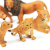 Small Lion Family, Different Sizes Realistic Detail Set of 6