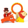 Wooden circus accessories