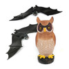 3pc jumbo Owl & Bats (flying fox) play figures for children - Pack view