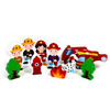 12Pc 15mm Thick Firefighter Character Group