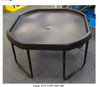 tuff tray stand and tray in black
