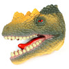 Realistic Dinosaur finger puppet for children - Green & Yellow Dinosaur