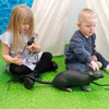 Children playing with our rat and rodent animal toys