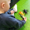 8-piece small world minibeats insect toys for children and nursery schools - child playing view 2