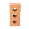 single red realistic foam brick