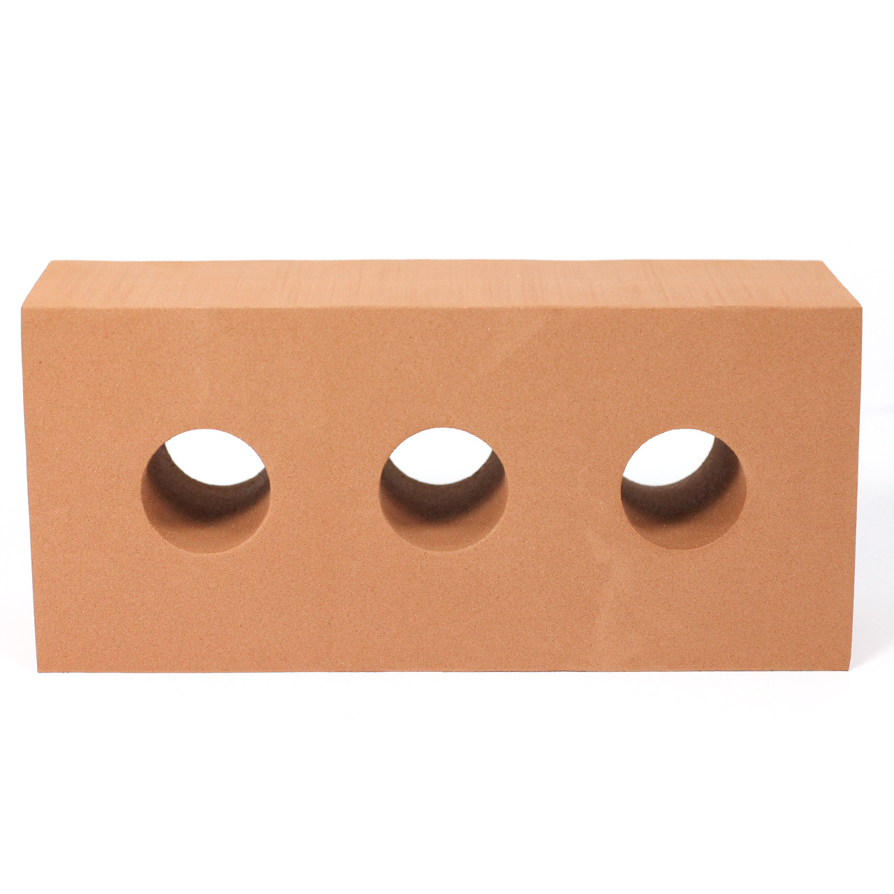 Realistic, Solid Foam Red House Bricks (25)