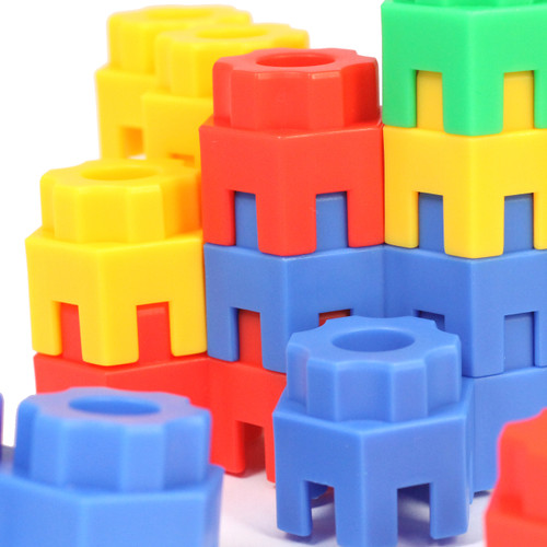 Construction Block Connectors 144 Piece Set