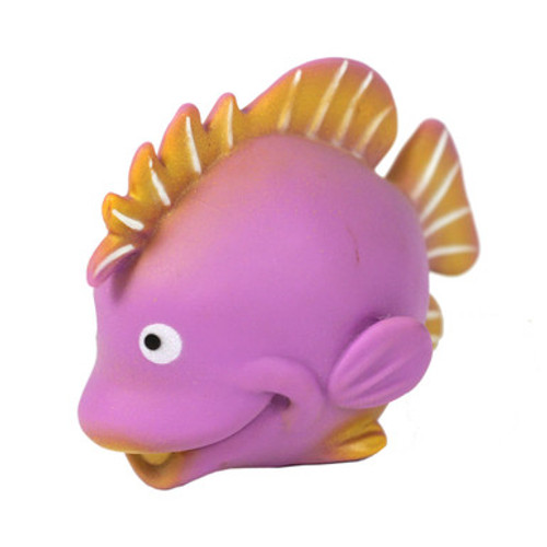 Pink fish bath toy squirter