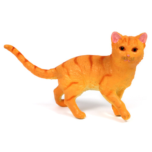 6 piece large soft feel realistic cat and kitten toys for children