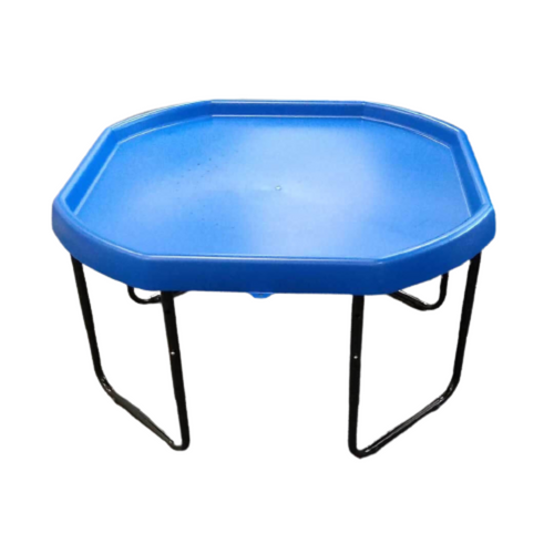 Blue active play tuff tray and stand