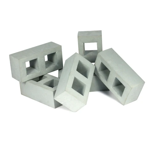 40 realistic grey foam building bricks for children and group play